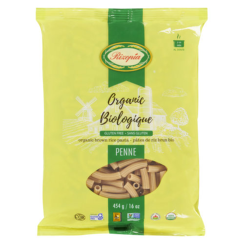 Rizopia - Brown Rice Penne Organic