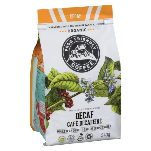 Frog Friendly - Decaf Whole Bean Organic