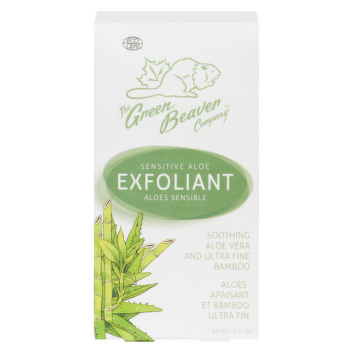 Green Beaver - Exfoliant Sensitive Aloe