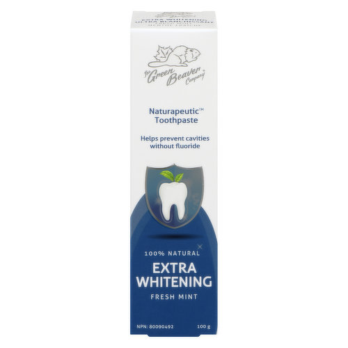 Green Beaver - Naturapeutic Toothpaste Extra Whitening Mint