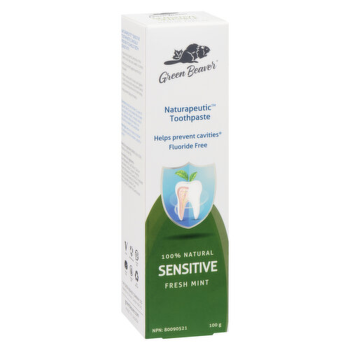 Green Beaver - GrnBvr Ntrptc Toothpaste Sensitv