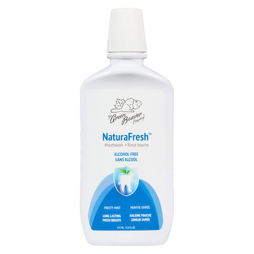 Green Beaver - Frosty Mint Mouthwash Alcohol and Fluoride Free