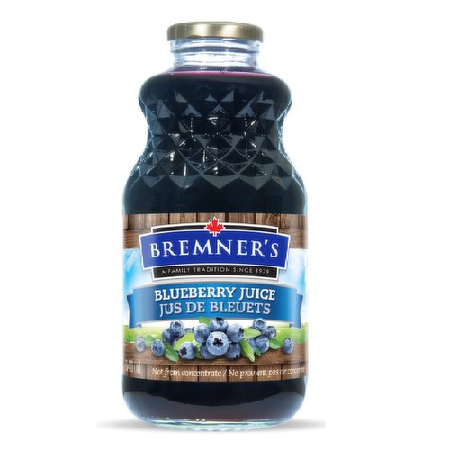 Bremner's - 100% Pure Blueberry Juice