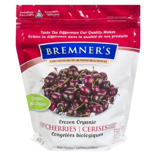 Bremners - Dark Tart Cherries Organic