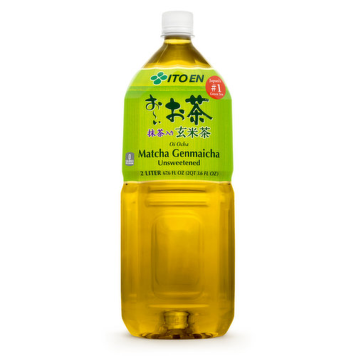 Itoen - Matcha Genmaicha Green Tea - Unsweetened