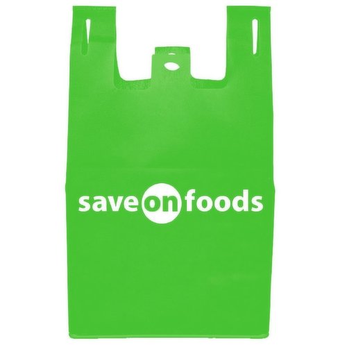 Save on foods. - SOF Recyclable T-Shirt Bag