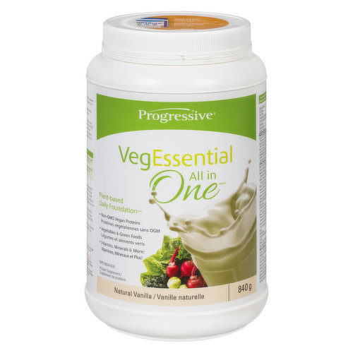 Progressive - VegEssential Protein Powder All In One - Vanilla