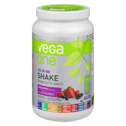 Vega - One All-In-One Nutritional Shake - Mixed Berry