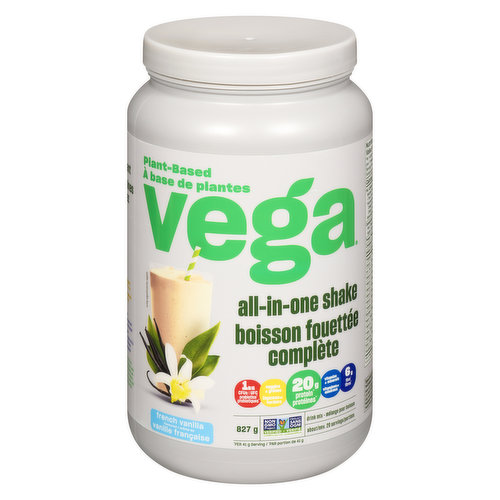Vega - One All-In-One Nutritional Shake - French Vanilla