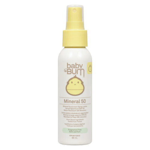 Sun Bum - Mineral 50 Sunscreen Spray Lotion