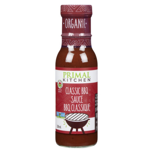 Primal Kitchen Organic BBQ Sauce 3-Pack, Made with Real Ingredients, Includes Classic BBQ, Korean BBQ Sauce, and Hawaiian BBQ Sauce