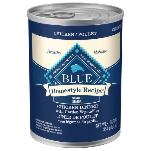 Blue Buffalo - Homestyle Recipe Senior Dog Chicken