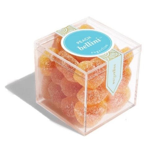Imported from Germany.Peach with a pucker... These all-natural gummies are filled with a juicy peach center, then dusted in sweet & sour sugar crystals for a mouthwatering taste sensation. If you love sour peaches, you'll be totally smitten with these unique peachy hearts.