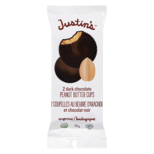 Justin's - Dark Chocolate Peanut Butter Cups
