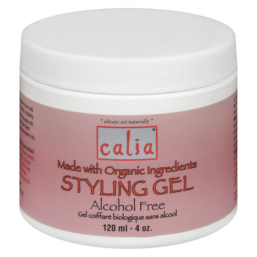 It's Natural Organic Styling Gel 4oz.