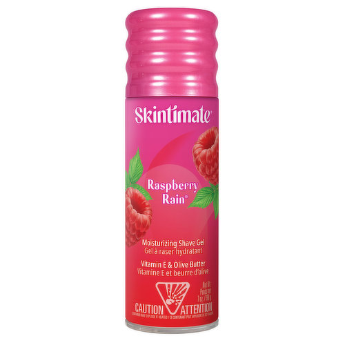 Skintimate - Moisturizing Shave Gel - Raspberry Rain