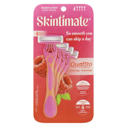 Skintimate - Raspberry Rain Disposable Razor