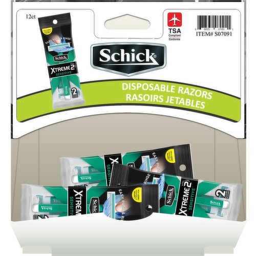 Schick - Xtreme 2 Sensitive Disposable Razor