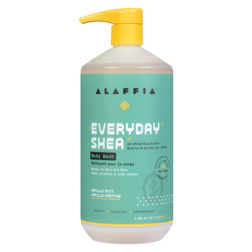 Alaffia - Everday Bodywash Vanilla Mint