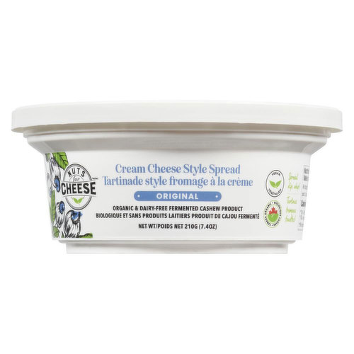 Nuts For Cheese - Cream Cheese Style Original Organic