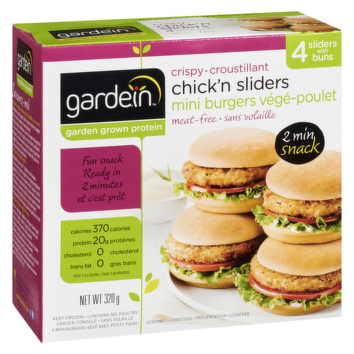 Gardein - Chick'n Crispy Sliders