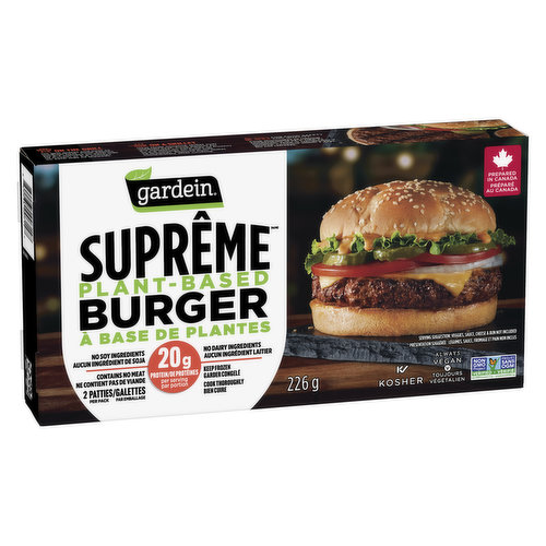 Gardein - Suprme Plant-Based Burger