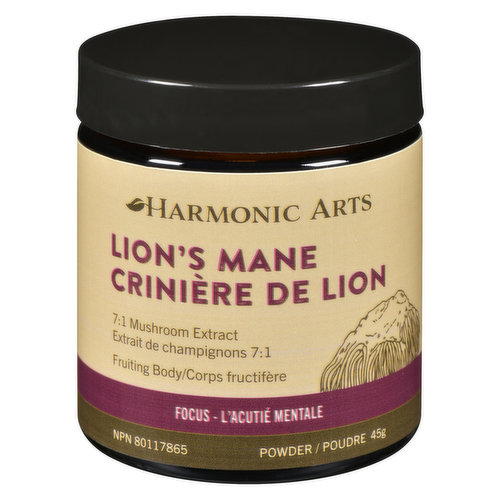 Harmonic Arts - Lion's Mane Concentrated Powder