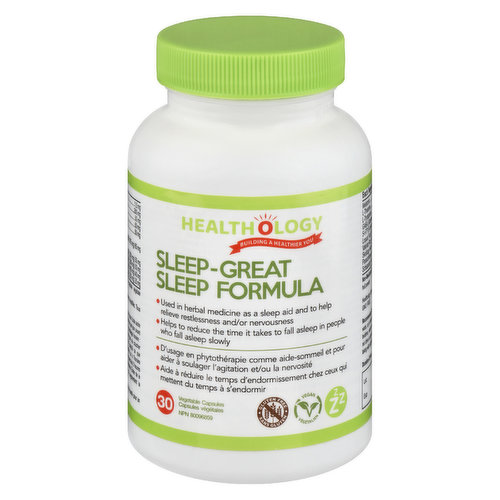 Healthology - Sleep-Great Sleep Formula