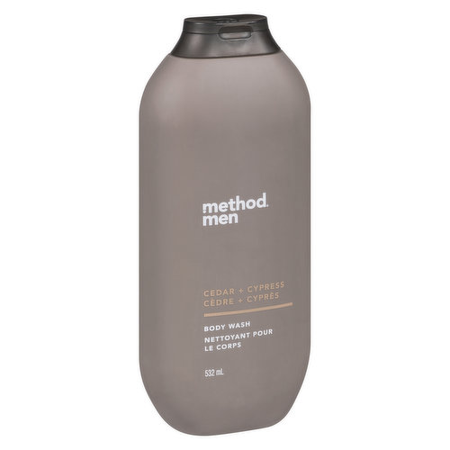 Method - Men's Body Wash, Cedar + Cypress