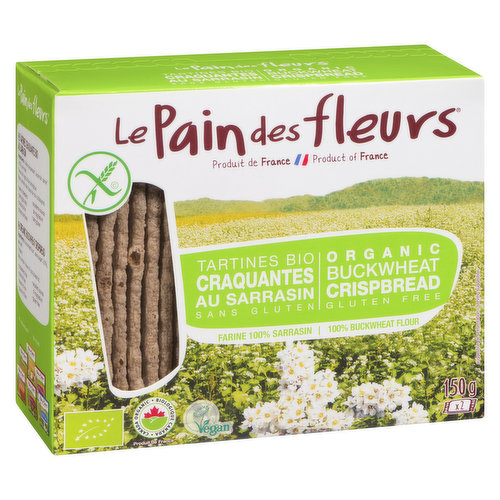Le Pain Des Fleurs - Buckwheat Crispbread Organic