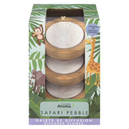 Le Comptoir Aroma - Pebble Diffuser Stones Safari