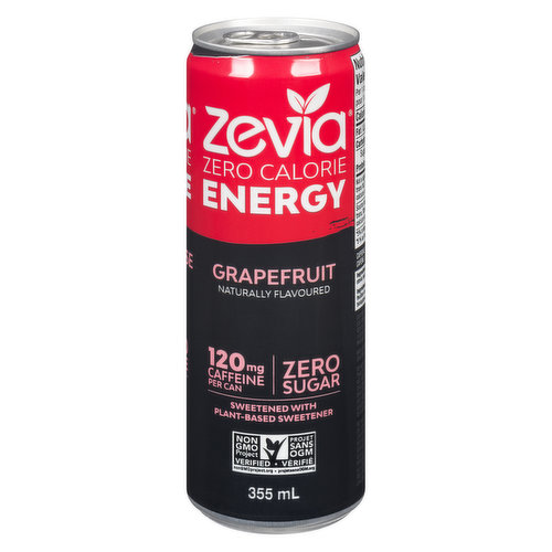 Zevia - Energy Drinks - Grapefruit