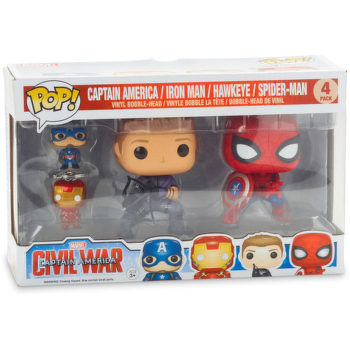 Marvel - Funko Pop Civil War Vinyl Bobble Head