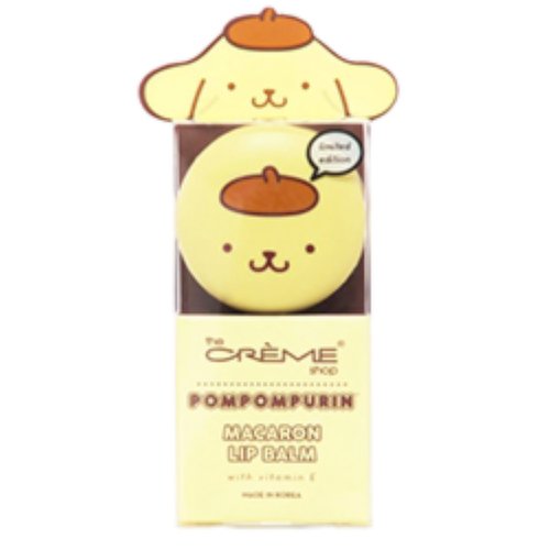 The Creme Shop - Macaron Lip Balm Pompompurin Caramel Pudding