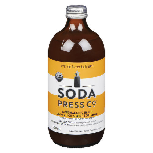 Sodastream - Soda Press Co Original Ginger Ale