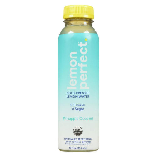 Lemon Perfect - Pineapple Coconut Lemon Water Organic