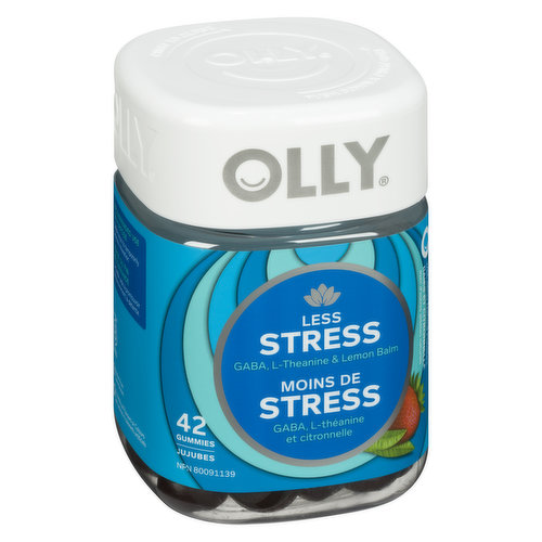 OLLY - Gummy Supplement - Less Stress Berry Verbena