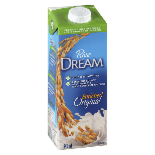 Has a deliciously light and refreshing flavor with sweetness from brown rice. It is low in fat and enriched with calcium & vitamin D. Great for cereal, or fruit, smoothies or just have a cold satisfying glass. Dairy free.