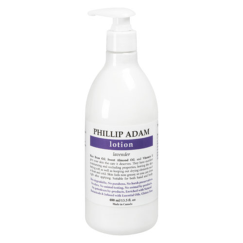 Phillip Adam - Lotion Lavender