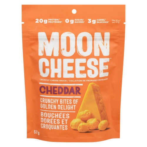 Moon Cheese - Cheddar Cheese Crunchy