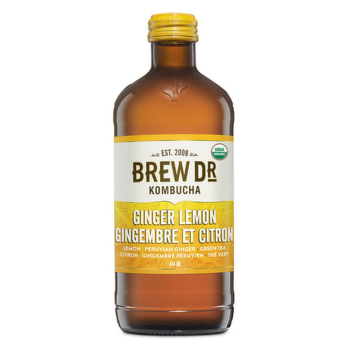 Brew Dr Kombucha - Ginger Lemon Organic