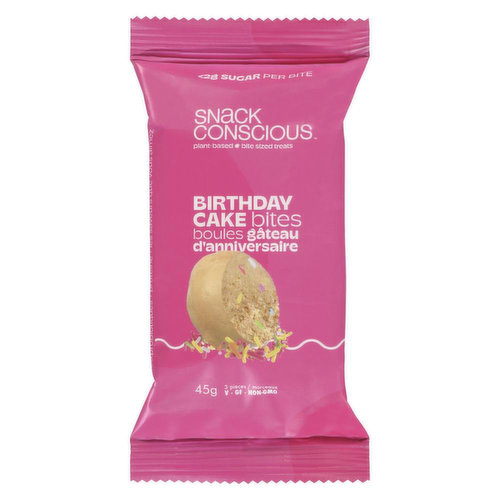SnackConscious - Birthday Cake Bites