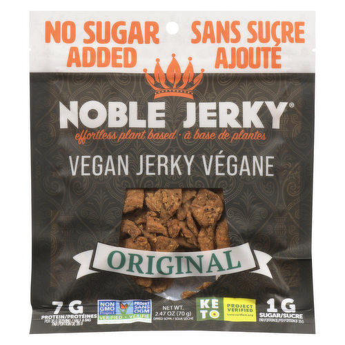 Noble Jerky - Jerky Strips No Sugar Added Original