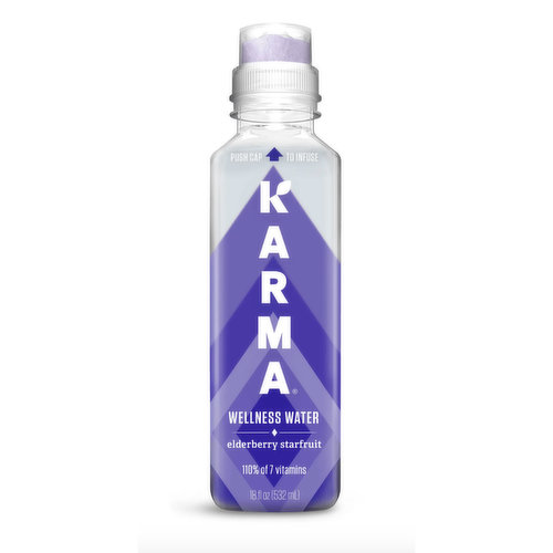 Karma - Wellness Water Elderberry Starfruit