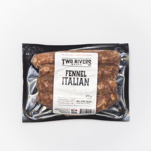 Two Rivers Specialty Meats - Sausage Italian Fennel