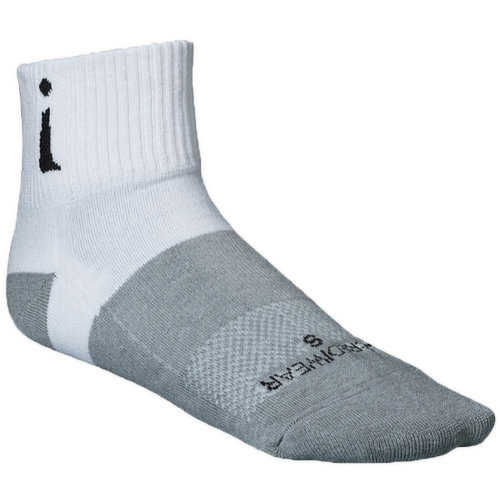 Incrediwear - Incredisocks Active Quarter White Extra Large