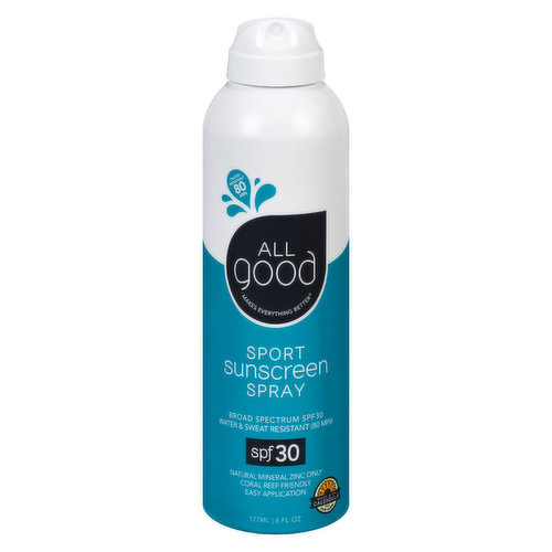 All Good - All Good Sunscreen Spray Sport 30