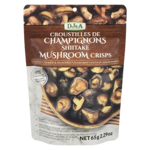 DJ&A - Shiitake Mushroom Crisps