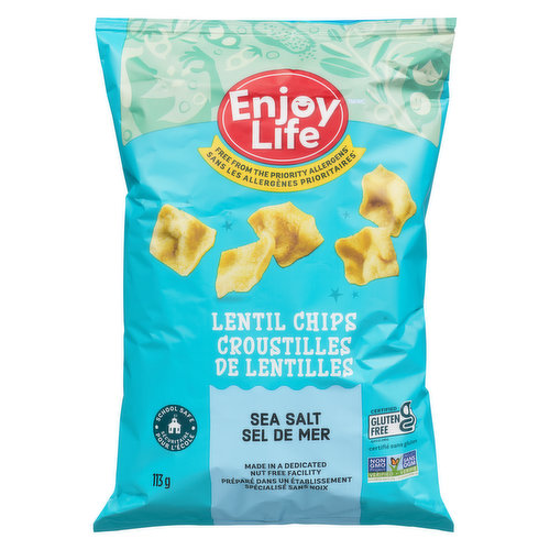 Enjoy Life - Lentil Chips - Sea Salt