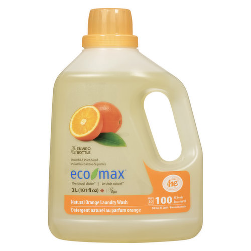 Ecomax - Laundry Wash Orange